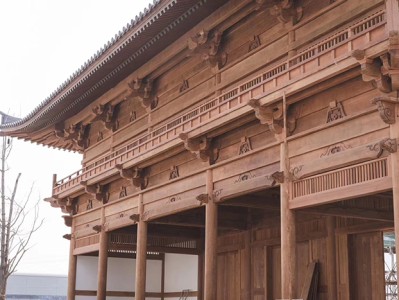 仿古建筑營造工程融合歷史與自然