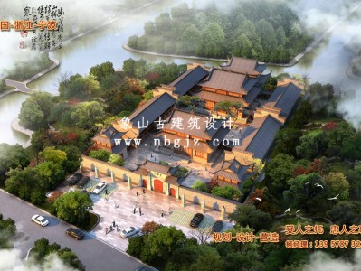 寺廟重建規(guī)劃設(shè)計方案-寧波天福寺