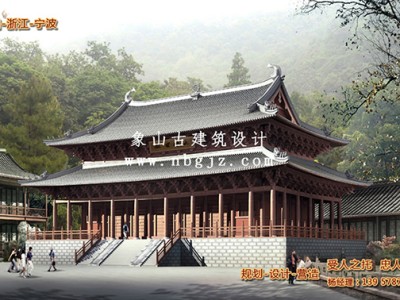 仿古建筑設(shè)計(jì)全流程服務(wù)，文化符號提取到施工圖落地